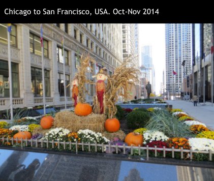 Chicago to San Francisco, USA. Oct-Nov 2014 book cover