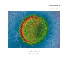 Histoire de la médecine la Grippe Espagnol book cover