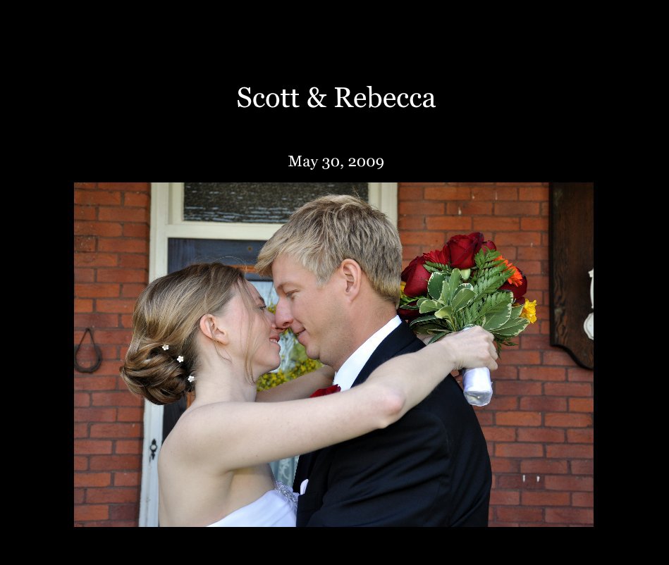 Scott & Rebecca McRae nach May 30, 2009 anzeigen