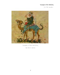 Ibn Battuta Révèle son monde dans ses voyages book cover