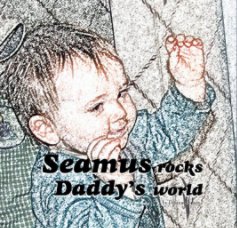 Seamus rocks Daddy's world book cover