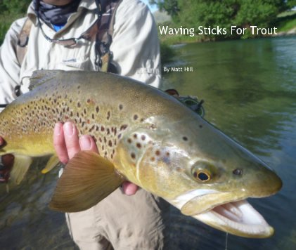 Waving Sticks For Trout book cover