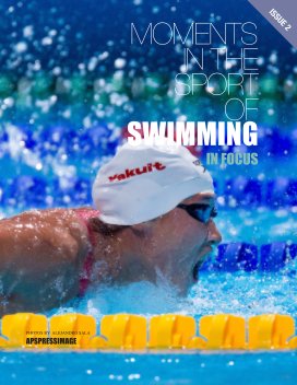 Moments in the sport of swimming book cover