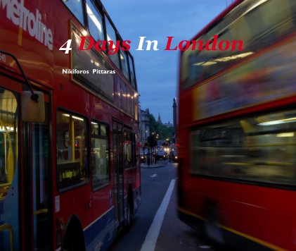 4 Days In London book cover