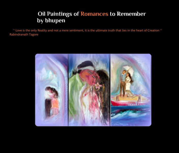 Ver Oil Paintings of Romances to Remember by bhupen por bhupen