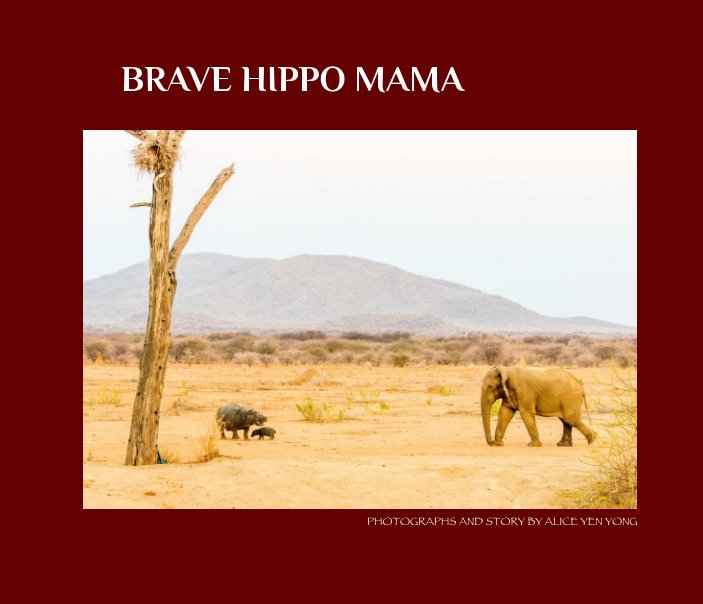 View Brave Hippo Mama by Alice Yen Yong