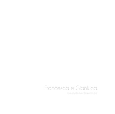 Francesca e Gianluca book cover