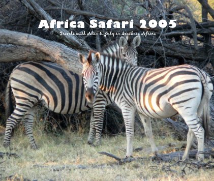 Africa Safari 2005 Travels with Alan & Judy in Southern Africa book cover