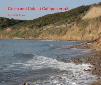 Green and Gold at Gallipoli 2008 book cover