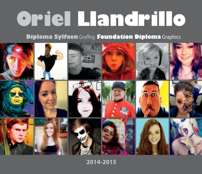 Ver Oriel Llandrillo, Foundation Diploma in Art and Design, Graphics Module, 2014-2015 por Coleg Llandrillo