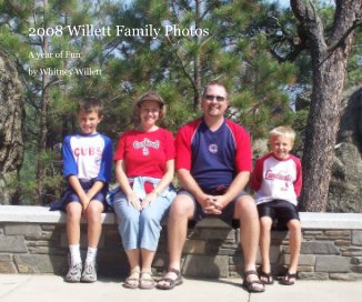2008 Willett Family Photos book cover