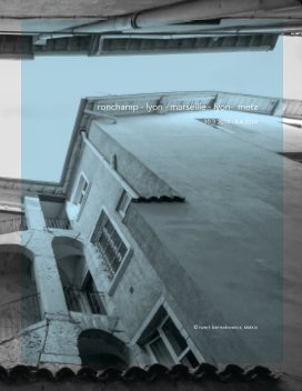 les carnets des voyages d’étude/ ronchamp - lyon - marseille - lyon - metz book cover