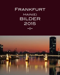 FRANKFURT MAIN(E) BILDER book cover