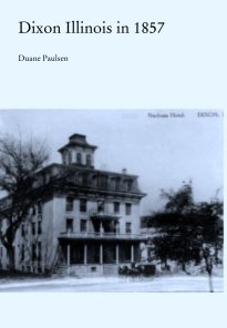 Dixon Illinois in 1857 book cover