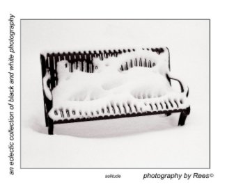 an eclectic collection of black and white photography book cover