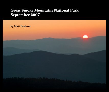 Great Smoky Mountains National Park book cover