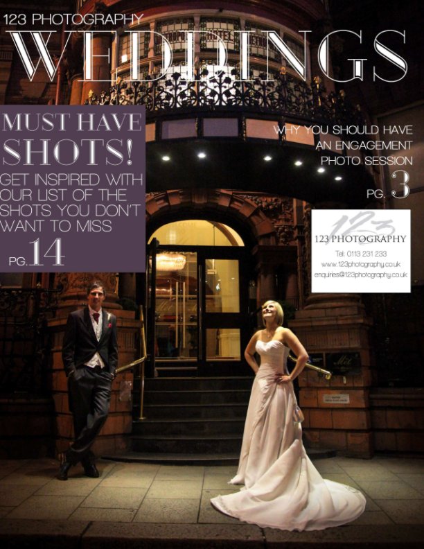 View 123 Photography Wedding Photography Magazine by Daniel Thubron