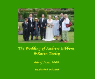 The Wedding of Andrew Gibbons &Karen Tooley book cover
