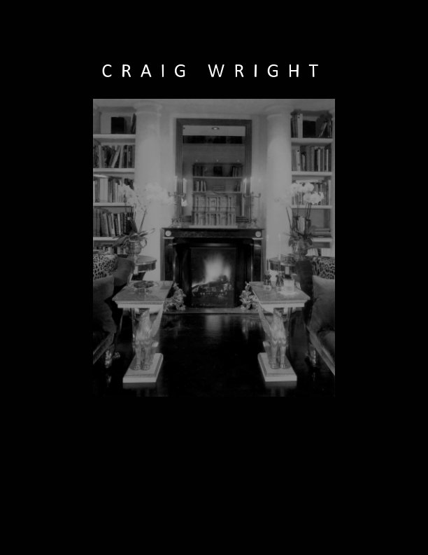 Craig M Wright By Craig M Wright Blurb Books
