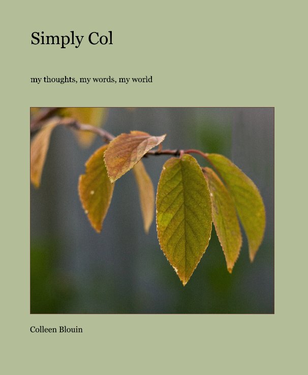 View Simply Col by Colleen Blouin