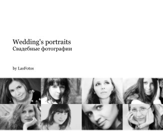 Wedding's portraits book cover