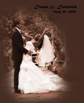 Donna and Dominick  Wedding book cover