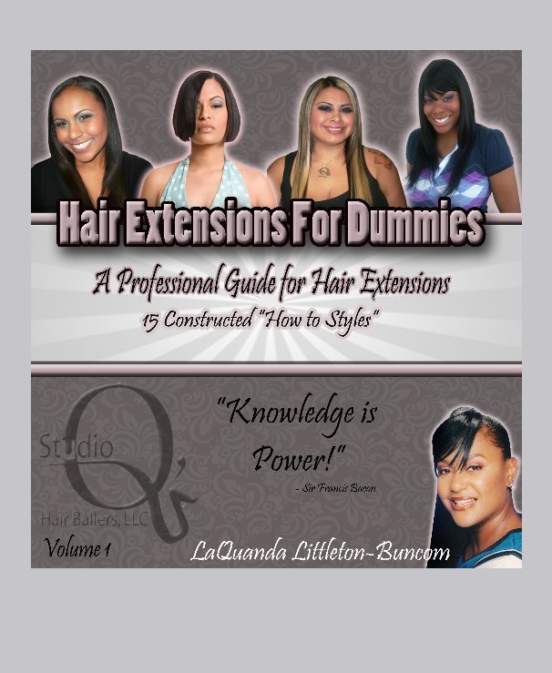 View Hair Extensions for Dummies by Volume 1 by LaQuanda Littleton- Buncom