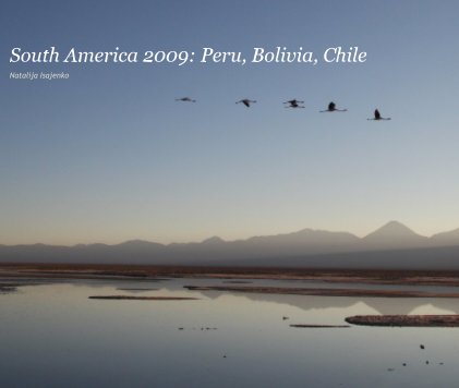 South America 2009: Peru, Bolivia, Chile book cover
