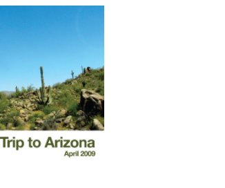 Arizona Spring 2009 book cover