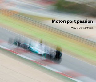 Motorsport passion book cover