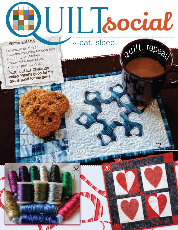 View QUILTsocial Winter 2014/15 by A Needle Pulling Thread