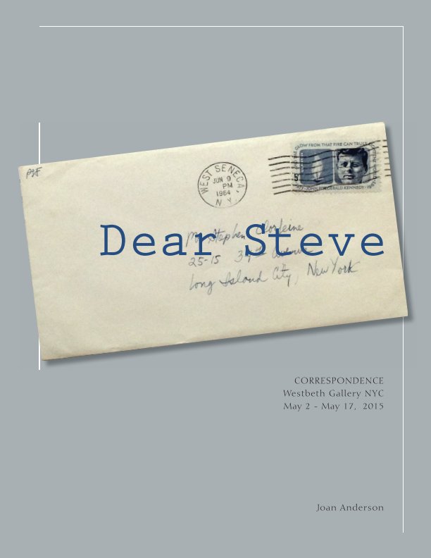 View Dear Steve by Joan Anderson