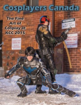 Cosplayers at Kitchener Comic Con 2015 book cover