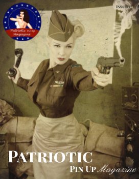 Patriotic Pin Up Magazine book cover