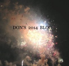 DON'S 2014 BLOG book cover
