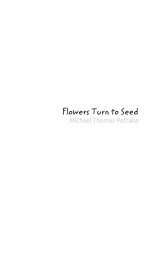 Flowers Turn to Seed book cover