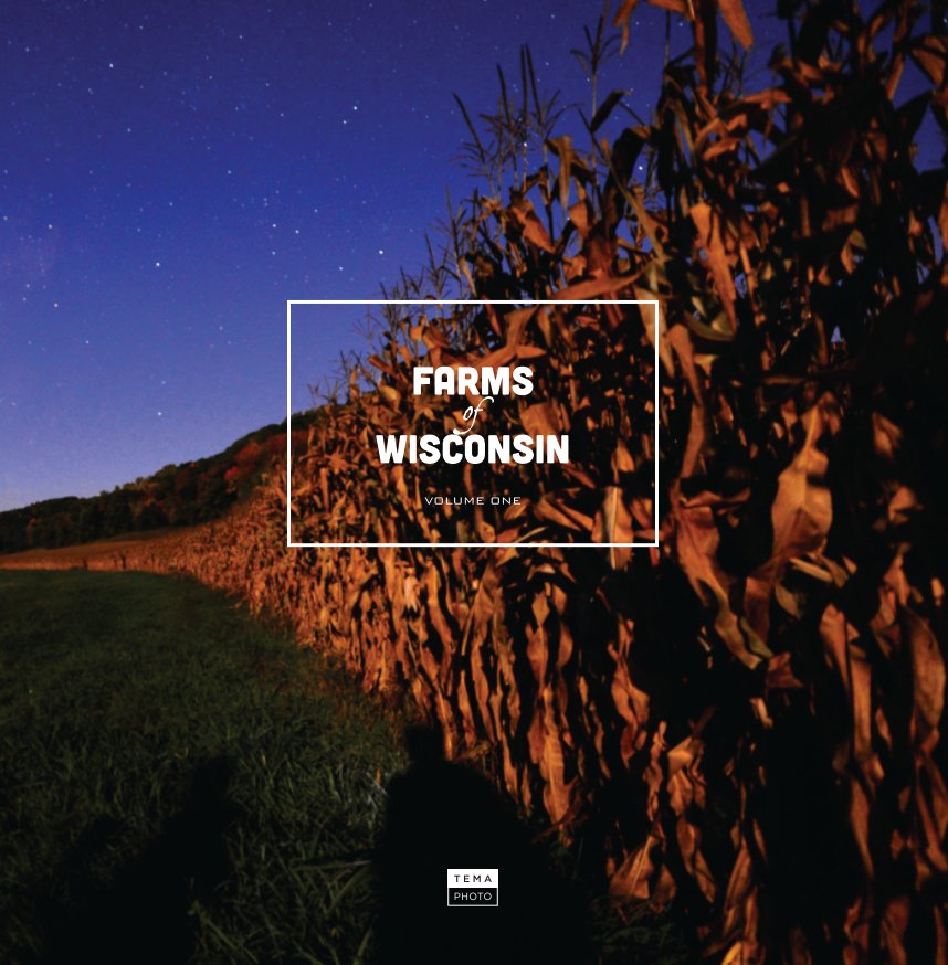 View Farms of Wisconsin, Vol. 1 (Large Square) by Bob Tema